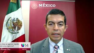 Actualizacion del Consulado De Mexico con Alfonso Navarro Bernachi, Cónsul Titular