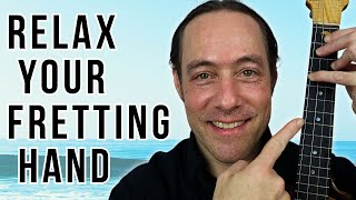How to Make Bar Chords EASY: Try this TODAY!  The "X Chord"  [Ukulele Lesson]