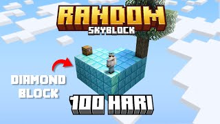 100 HARI Minecraft RANDOM SKYBLOCK Spesial Kemerdekaan ✨✨