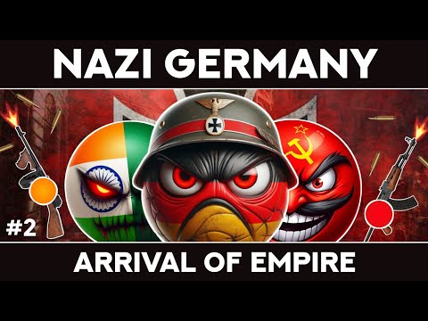 Arrival Of Nazi Germany Empire - Countryballs | Countryballs In Hindi