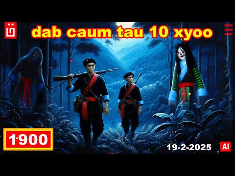 dab hais hmoob - 1900 - 19-2-2025 dab caum tau 10 xyoo, ผีตามหา10ปี, 10 years follow ghost.