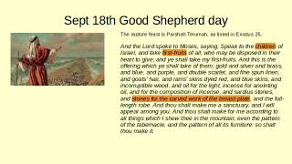 September 18th  The Good Shepherd Day