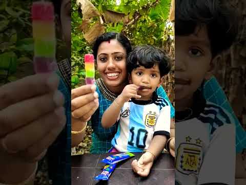Fun Jelly Lollipop tasting with family