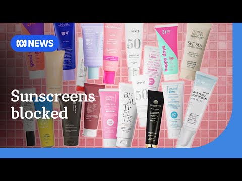 YouTube video thumbnail: Australian Sunscreen Maker at Centre of Recalls Blocked by US Regulator