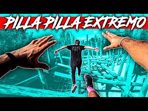 PILLA PILLA haciendo PARKOUR 🏃