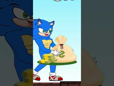 Why does Sonic help AMY ? Funny Animation 🤣🤣🤣 #animation #meme #story #short