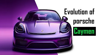 Evolution of The Porsche Boxster / Cayman
