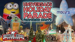 Universal Orlando's Holiday Parade Featuring Macy's 2025