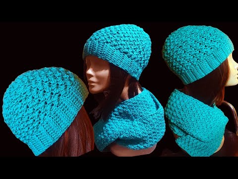 ايس كاب - طاقيه / قبعه كروشيه سهله وسريعه | crochet hat for beginners