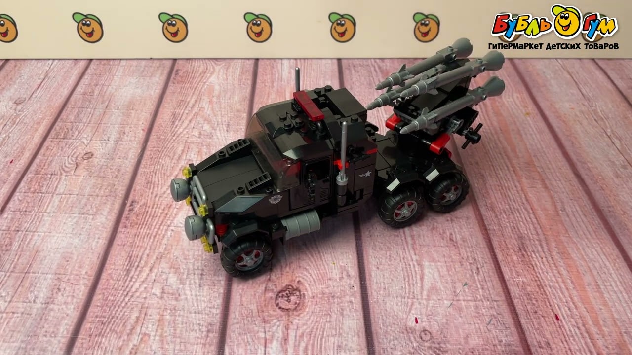 Конструктор Штурмовой грузовик Ausini SWAT Police 367дет с 6лет - видео Конструктор Штурмовой грузовик Ausini SWAT Police 367дет с 6лет - видео