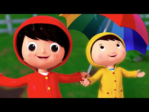 みずたまりであそぼう | 童謡と子供の歌 | 教育アニメ -リトルベイビーバム | 知育動画 | Little Baby Bum Japanese