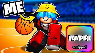 I FINALLY Got VAMPIRE Style in Roblox Basketball Zero
