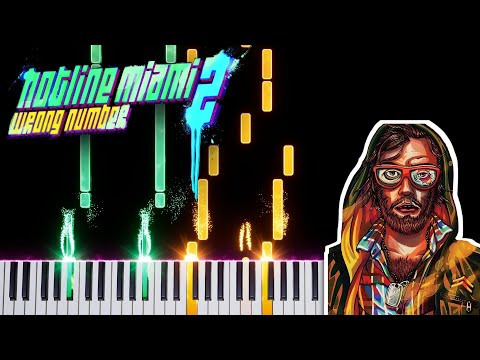 Dust - Hotline Miami 2 (Piano Tutorial)