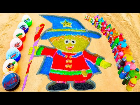 How to make South Park: Snow Day with Orbeez, Balloons of Fanta, Coca Cola vs Mentos & Popular Sodas