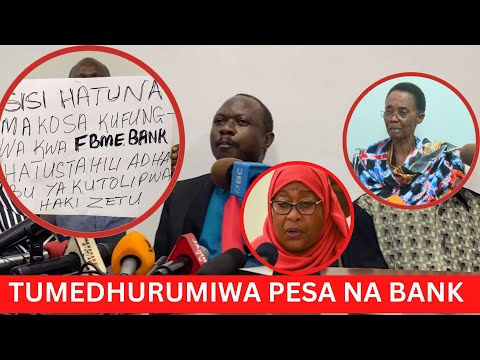 UTAMWAGA MACHOZI, HUZUNI NA SIMANZI MAMA HUYU AKILIA BAADA YA KUTAPELIWA NA BANK YA FBME/RAIS SAMIA