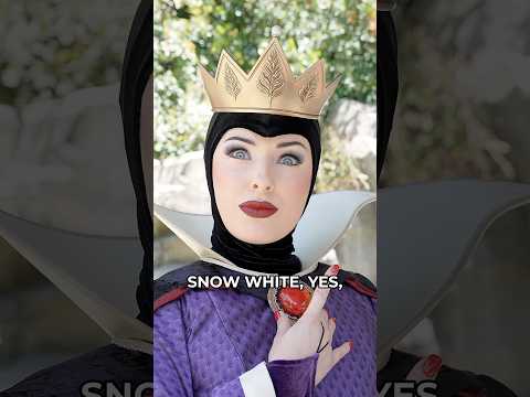 Viral Evil Queen's WISH REVEALED at Disneyland! #evilqueen #disneyland #snowwhite