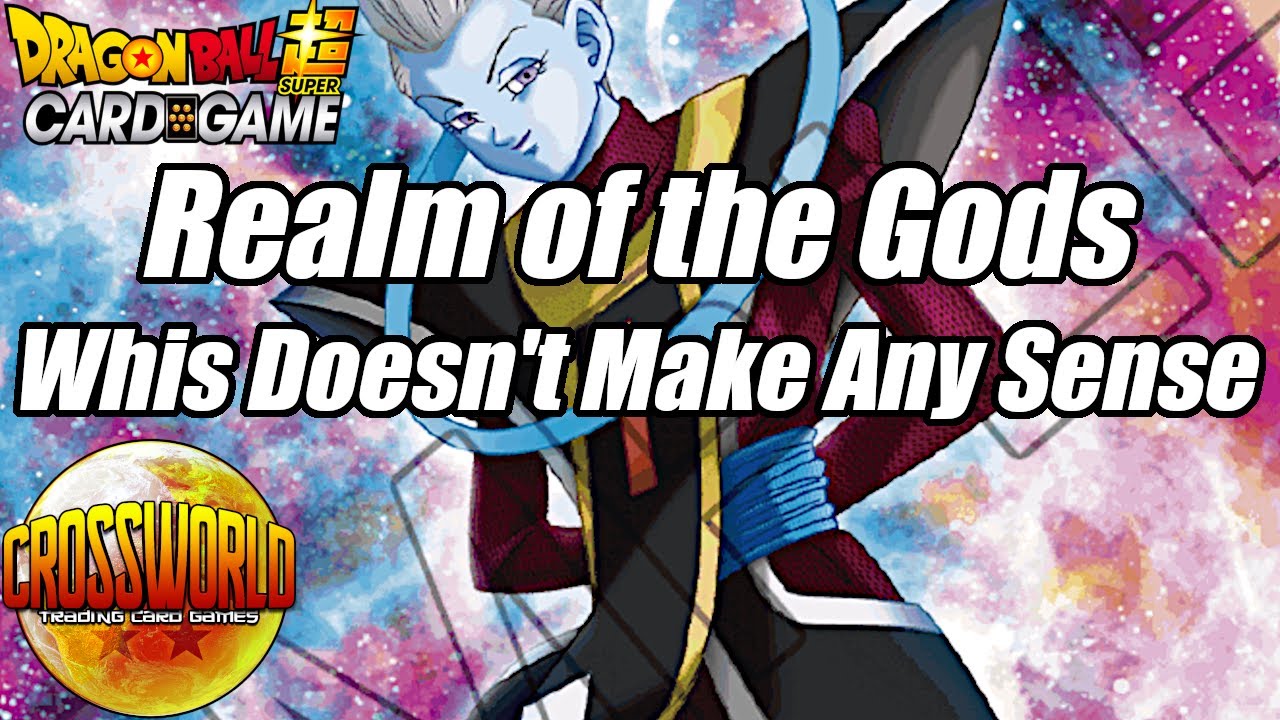 The Whis Deck Doesn't Make Any Sense - Realm of the Gods Blue Reveals - Dragon Ball Super Card Game