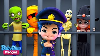 La Police des Monstres | Chansons et Comptines Amusantes | Baby Blue