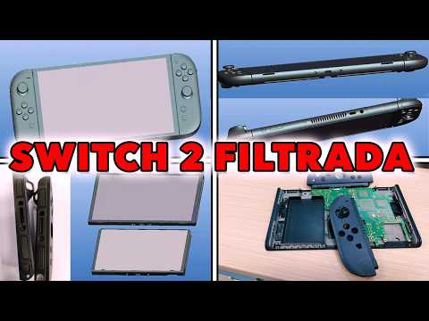 🚫 FILTRADA LA NINTENDO SWITCH 2 ( con IMAGENES )