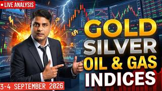 RISE MORE? GOLD | SILVER | NASDAQ | CRUDE OIL | NAT GAS | DE40 | FTSE | NASDAQ | US30 Today 3-4 Sep
