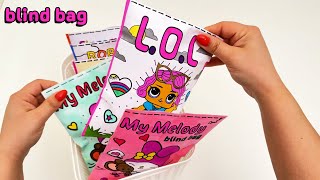 Unboxing Blind Bag | Handmade Paper DIY | ASMR