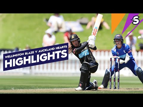 A Calculated Innings from Kerr! | Wellington Blaze v Auckland Hearts | Dream11 Super Smash 24/25