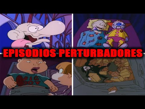 10 EPISODIOS de los RUGRATS que SI DIERON MIEDO