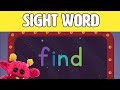 Exploring the Sight Word FIND with Hubble the Alien
