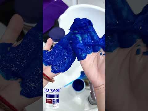 Shine Bright Again! π Blue Hair Mask for Blonde & Bleached Hair#Karseell #BlueHairMask #haircare