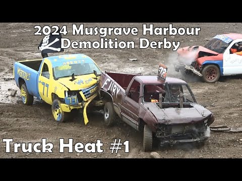 2024 Musgrave Harbour Demolition Derby - Truck Heat #1