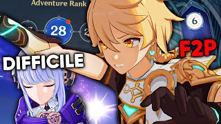 Mon compte F2P Genshin Impact devient TRÈS DIFFICILE à cause de ma malchance !