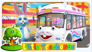 Die Räder des Schulbusses | Lernlied für Kleinkinder