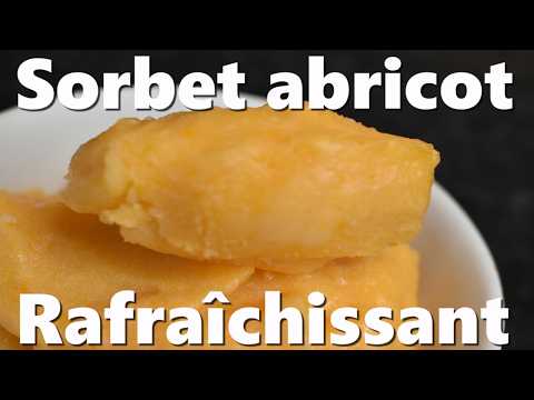 Sorbet aux Abricots Maison : La Fraîcheur de l'Été (avec ou sans sorbetière)