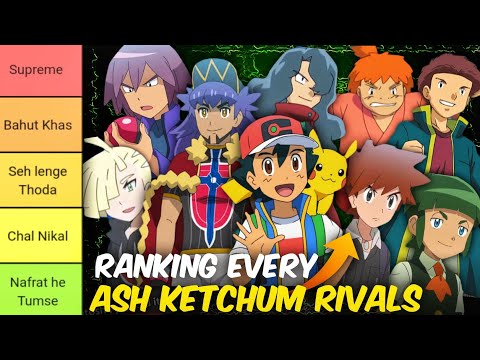 I Ranked Every Ash Ketchum Rivals From WORST TO BEST