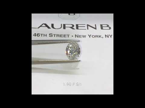 Oval Diamonds 1.70-1.90ct, D-F Color, SI clarity