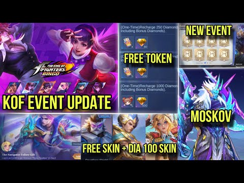 Free ရမဲ့ Free Skin Free Token KOF Event Skin အသစ်တွေထွက်လာမဲ့အချိန်နဲ့ Update အသစ်အကြောင်းများ 🤩