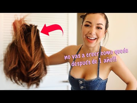 ESCONDÍ POR 1 AŃO MI CABELLO BAJO UNA PELUCA Y AQUI SE LOS MUESTRO! CAMBIO EXTREMO DE LOOK