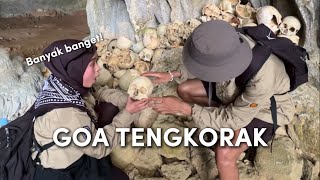 Masuk ke dalam goa yang di dalamnya banyak tengkorak @asrindabasri2627