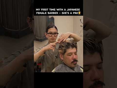 💈(ASMR) She Handled Customer's Hair Professionally! [Fall Asleep]  #asmr #asmrvideo #asmrhaircut