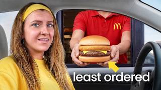 I Tried Every Drive Thru’s Least Ordered Item in Australia :)
