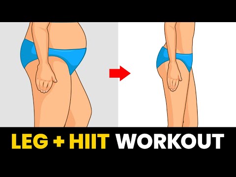 5-Min Leg & HIIT Workout to Kickstart Weight Loss - Burn Fat Fast