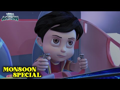 Vir The Robot Boy | Vir Ki Race | Vir Monsoon Special Compilation 30 | Wow Action