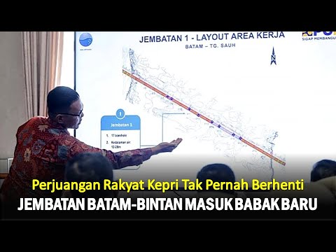 Mimpi Jembatan Batam-Bintan Semakin Dekat, Hasil Survei Tunjukkan Kelayakan Proyek!