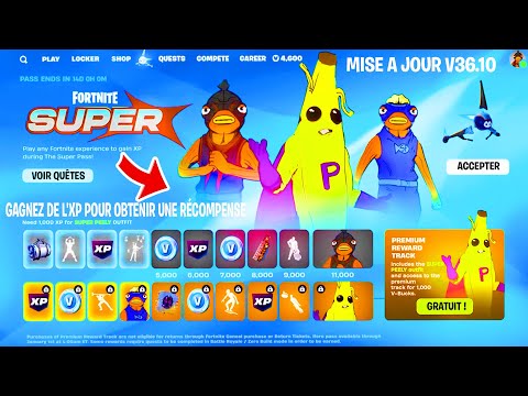 MERCI FORTNITE 2 SKIN SUPER HÉROS GRATUIT(PACK SKIN GRATUIT POUR TOUT LE MONDE)