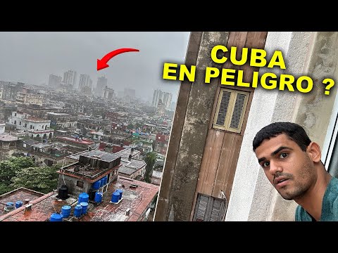 CUBA AGUANTARÁ ESTO ? Así  ESTA LA HABANA en CICLÓN