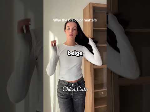 ๐ฑ๐ El Color de Ropa Interior que NO se Ve ๐ #Shorts #FashionHack #Tips