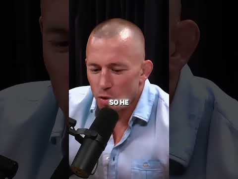 george st pierre say "michael bisping is not A knockout guy "#joerogan #gsp #MichaelBisping