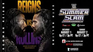 Custom Vídeo Package - Roman Reigns (c) vs Seth Rollins - SummerSlam 2026