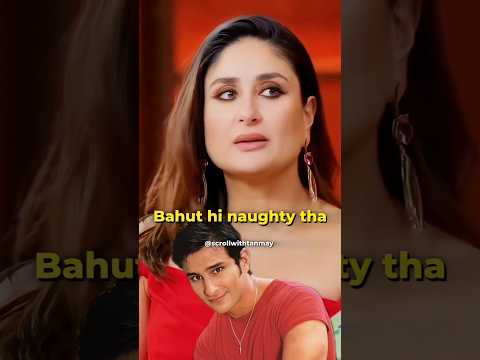 🔸"Kareena Kapoor was very naughty in her 👀🤣|| #shots #viralshort