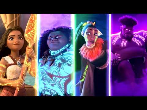 TODOS OS DEUSES E SEMIDEUSES QUE EXISTEM EM MOANA 2!!